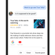 What Google Assistant “suggestion chips” in Messages will supposedly look like.